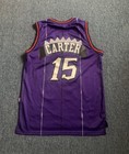 Vtg Nike Team Vince Carter Toronto Raptors Nba Purple Jersey  15 M Length  2