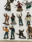 Marx Warriors Of The World Plus Lot Plastic Figures Pirates Soldiers As Is