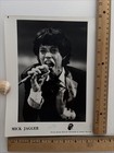 Rolling Stones 8  X 10  Mick Jagger Singing Press Photo 70s Atlantic Records