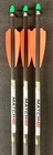 Wicked Ridge Match 400 Carbon Arrows Alpha Blaze Lighted Nocks- 3 Arrows - New