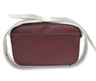 Michael Kors Jet Set Item Large East West Zip Chain Mk Crossbody Bag Merlot