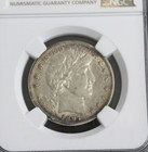 1897 Barber Silver Half Dollar Coin  50 - Ngc Au 50
