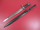 Span-am War Us Army M1892 Krag Rifle Bayonet 2nd Pat Scabbard - Dtd 1898 - Nice