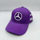 Mercedes Amg Petronas F1 2022 Lewis Hamilton Adjustable Purple Baseball Hat Nwt