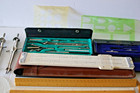 Lot Of Vintage   Professional Drafting   Engineering Instruments   Drawing Tools