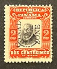 Travelstamps  Canal Zone Op Stamps  21 - 1906 - 2 Cent Cordoba Mint Disturbed Og