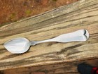 Coin Silver Serving Spoon Signed A  Prince Fiddleback 19th C