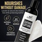 Eagle Leather Lotion 8 5oz Leather Conditioner W  Cloth For Boots Jackets Bags