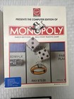 Vintage 1985 Monopoly Ibm Pc Tandy 1000 5 25 Floppy Virgin Games Dos Cib