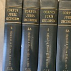 Corpus Juris Secundum Appeal   Error Vols 4 4a 5 5a 5b Legal Law Books Set