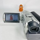 Sony Dcr-sr100 Digital Video Camera Handycam Camcorder 30gb Hdd Silver Works 