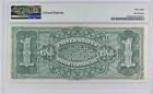  1 1886 Silver Certificate  Fr  219  Martha   ornate Back Pmg Ch Abt Unc 58