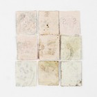 Lot Of 9 Early 1900s Great Britain King Edward Vii 1 2d 1d Stamps Used Canceled