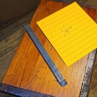 Vintage Stanley No  45   55 Combination Plane Molding Cutter Blade 1 4     usa