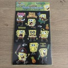 Spongebob Squarepants Vintage 2003 Halloween Stickers New In Package 4 Sheets