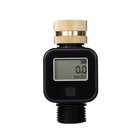 Water Flow Meter 3 4 Inch Garden Hose Thread Digital Lcd 45 L Min 99999 Liter