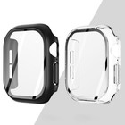 For Apple Watch Series 9 8 7 10 Protection Glass Screen Protector Pc Case Cover