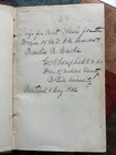 Antique 1861 Civil War Era Medical Book W inscription To Richard Maurice Bucke