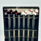 Vintage Barware Scottie Dog 8  Swizzle Sticks Glass Cocktail Stirrers Set Of 6
