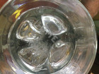 Vintage French Decanter Four Chamber Cordial Multi Spirits Bottle With Stoppers