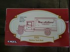 New In Box Ertl 1931 New Holland Hawkeye Truck Bank 1 34 Scale Diecast Model Car