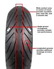 New 180 55-17 Rear Pirelli Angel St High Speed Sport Bike Tire 180 55zr17