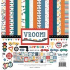Echo Park Paper 12  X 12  Cardstock Collection Kit   Solids - Vroom 