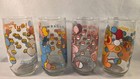 Vintage Popples Drinking Glasses Set Of 4