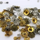 150pcs Spacer Bead Caps Tibetan Copper Vintage Metal Jewelry Diy Accessories Set
