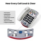 Clarity P300 Landline Phone With Sound Amplification  Hearing Impaired Phones   