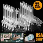 25pcs Easel Display Stand Plate Foldable Bracket Picture Photo Frame Card Holder