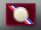 1992 Olympic Uncirculated 90  Silver Dollar Baseball Coin - Us Box   Coa  l106 