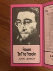 1971 Vintage  wfil   famous 56   john Lennon   boss Radio  Music Pamphlet  Rare 