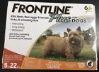 Front Plus Flea And Tick Treatment For Small Dogs 5-22 Lbs 6 Doses