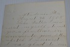 Original Handwritten Letter-aug 3rd  1865-from Soldier-parents Civil War ukq7 