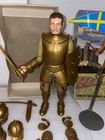 Marx 1968 Noble Knights Sir Gordon Gold Knight   Box accessories Complete 5366
