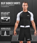 Exxact Sports Mma Shorts  Ibjjf Ranked No Gi Bjj Jiu Jitsu Shorts For Men
