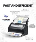 Plustek Ps188 High Speed Double-sided Color Document Scanner  With Automatic    