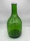Rare Vintage Duraglas Green Glass Refrigerator Water Bottle Aluminum Pour Lid
