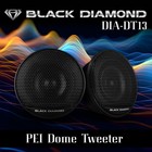Black Diamond Dia-dt13  1  Pei Dome Tweeter  Pair  Car Tweeters