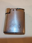Ronson Varaflame Lighter W  Case Vintage 1960s Silver Chrome England