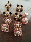 Lot Of 10  22mm Designer Button Chanel Button Replacement Gold Tone 