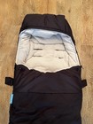 Uppababy Cozy Ganoosh Stroller Footmuff Baby Black Fleece Lined Quilted Bunting
