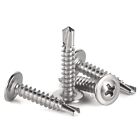  8 X 1-1 2  Phillips Truss Head Self-drilling Tek Screw  100 Pcs Self Tapping   