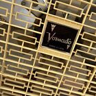 Vintage Retro Mcm Vornado Brown Bronze Metal Box Fan V1705 2 Speed