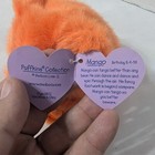 Vintage Puffkins Mango The Orange Bear 4  Plush Stuffed Animal Toy Swibco Nwts