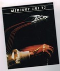 1983 Mercury Ln7 Brochure   Catalog   Flyer   Pamphlet   Ln-7  Rs  Grand Sport