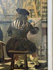 J Vermeer Lithograph Art Artist In Studio Framed Vintage Turner Wall Accessory   s