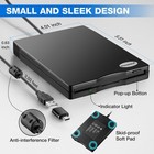 Floppy Disk Reader  3 5 Inch 1 44mb External Usb Type A c Floppy Disk Drive For