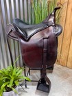 16  Eli Miller Buena Vista Western Trail Saddle   Ex Condition  